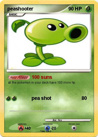 Pokemon peashooter