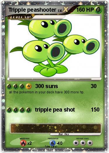 Pokemon Tripple peashooter