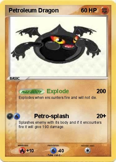 Pokemon Petroleum Dragon