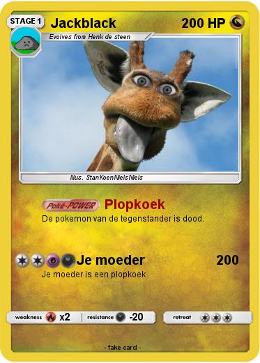 Pokemon Jackblack