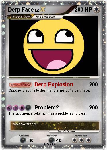 Pokemon Derp Face
