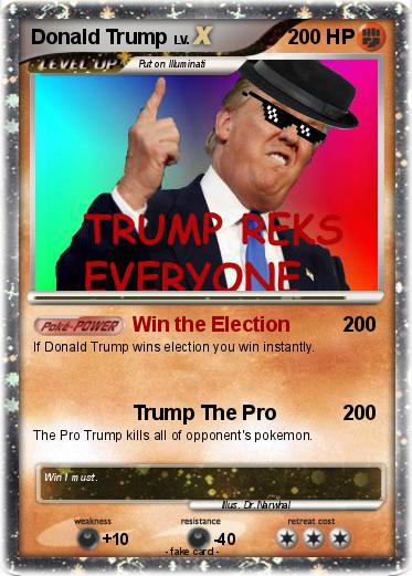 Pokemon Donald Trump