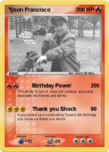Pokemon Tyson Francisco