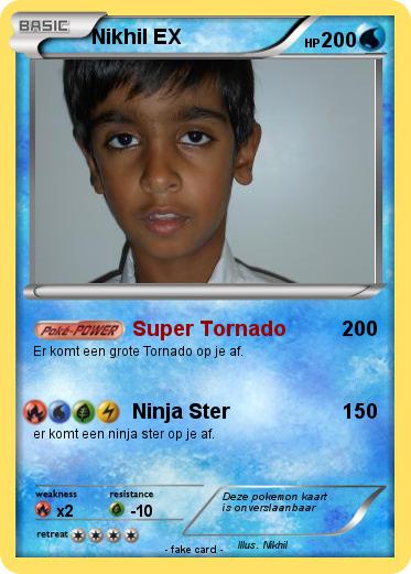 Pokemon Nikhil EX