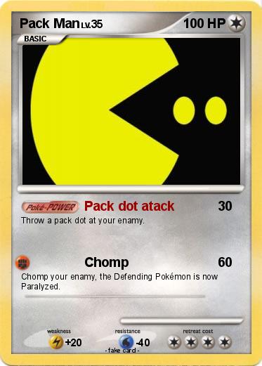 Pokemon Pack Man
