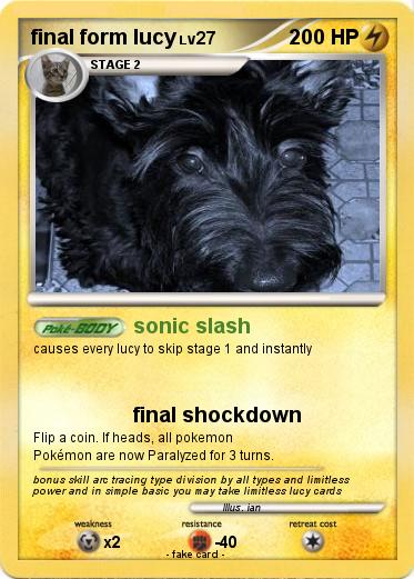 Pokemon final form lucy