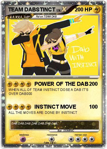 Pokemon TEAM DABSTINCT