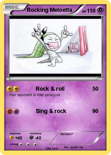 Pokemon Rocking Meloetta