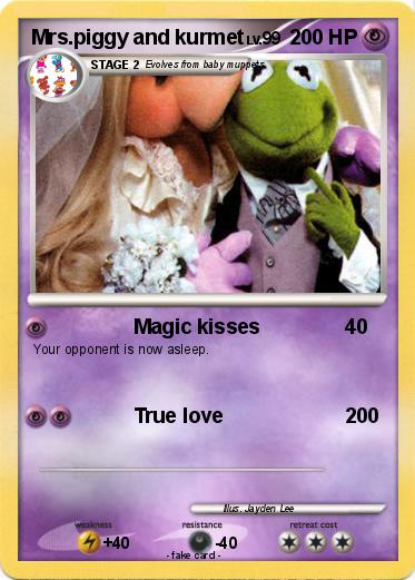 Pokemon Mrs.piggy and kurmet