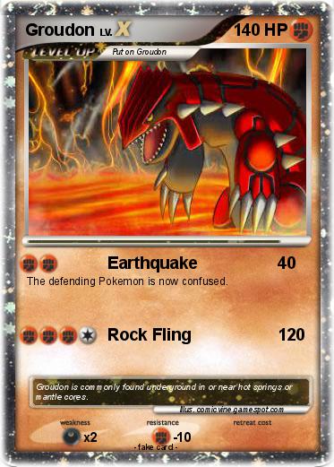 Pokemon Groudon