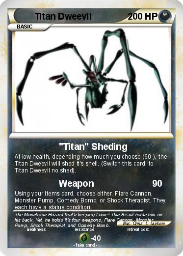 Pokemon Titan Dweevil