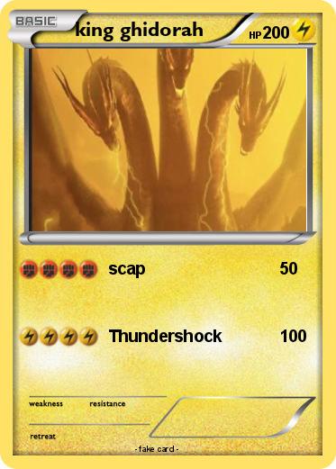Pokemon king ghidorah