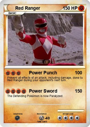Pokemon Red Ranger