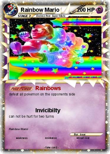 Pokemon Rainbow Mario