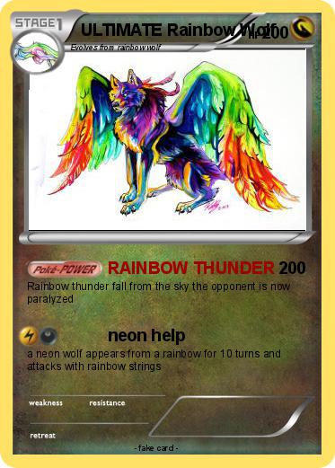Pokemon ULTIMATE Rainbow Wolf