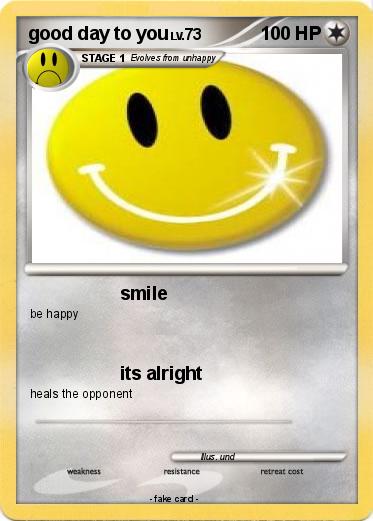 Pokemon good day to you