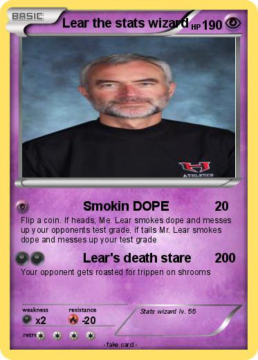 Pokemon Lear the stats wizard