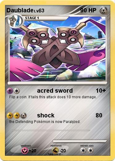 Pokemon Daublade