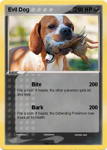 Pokemon Evil Dog