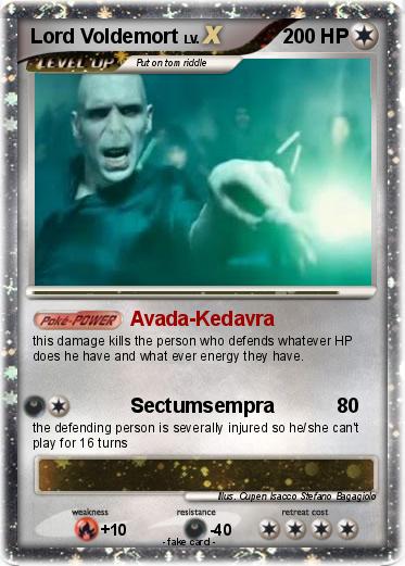 Pokemon Lord Voldemort