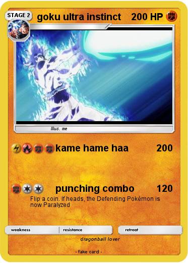 Pokemon goku ultra instinct