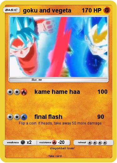 Pokemon goku and vegeta