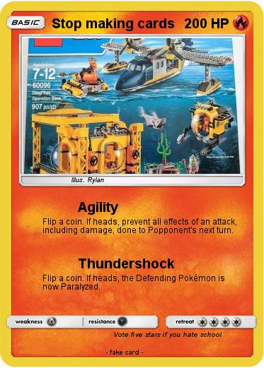 Pokemon Stop making cards