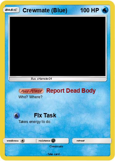 Pokemon Crewmate (Blue)