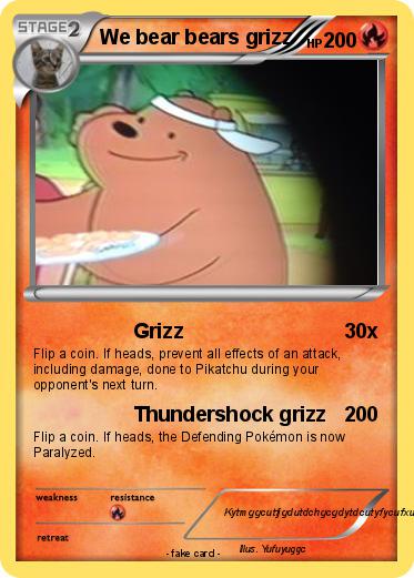 Pokemon We bear bears grizz