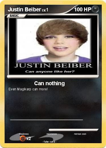 Pokemon Justin Beiber