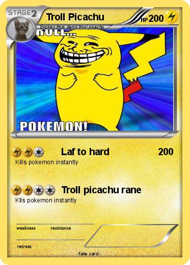 Pokemon Troll Picachu