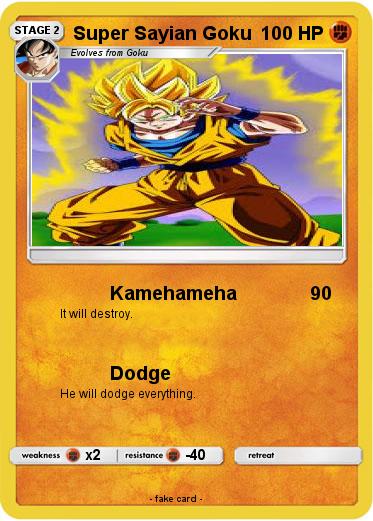 Pokemon Super Sayian Goku