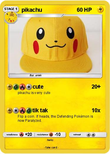 Pokemon pikachu