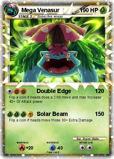 Pokemon Mega Venasur
