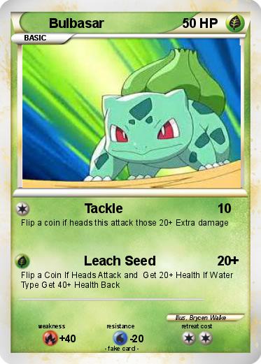 Pokemon Bulbasar