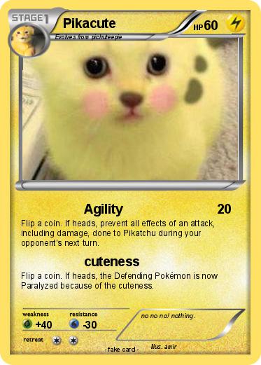 Pokemon Pikacute