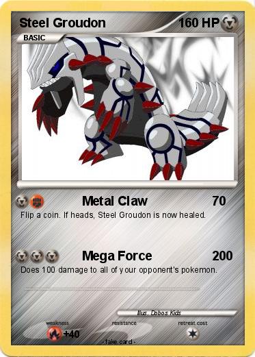 Pokemon Steel Groudon