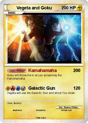 Pokemon Vegeta and Goku