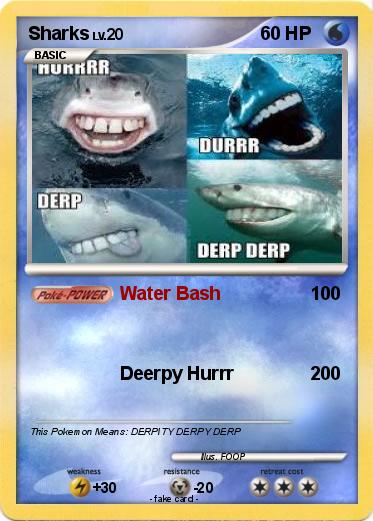 Pokemon Sharks