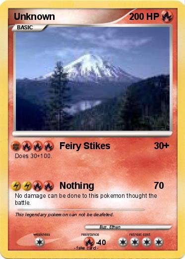 Pokemon Unknown