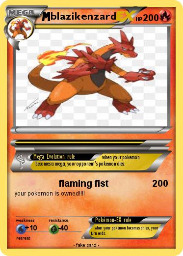 Pokemon blazikenzard