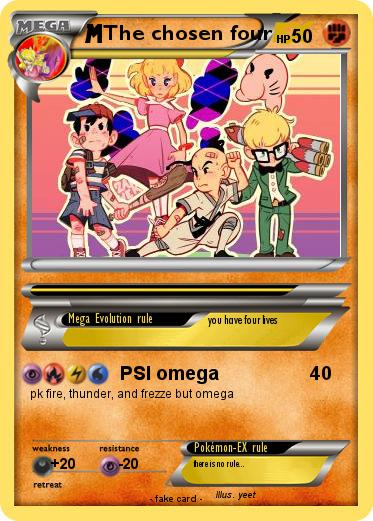 Pokemon The chosen four