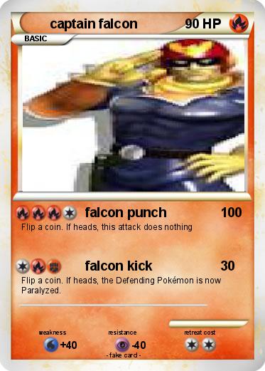 Pokemon captain falcon