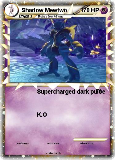 Pokemon Shadow Mewtwo