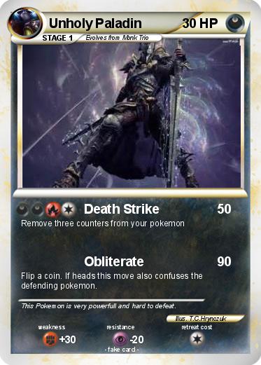 Pokemon Unholy Paladin
