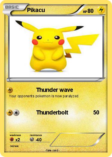 Pokemon Pikacu