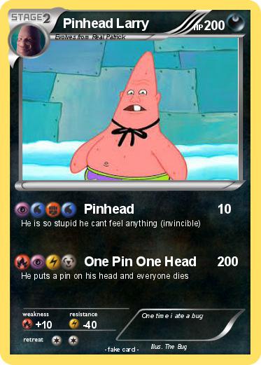 Pokemon Pinhead Larry