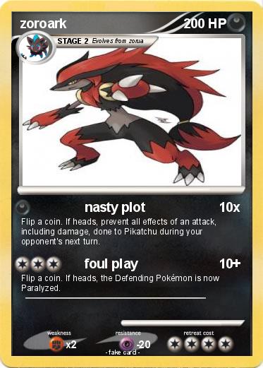 Pokemon zoroark