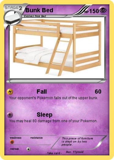 Pokemon Bunk Bed