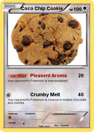 Pokemon Coco Chip Cookie